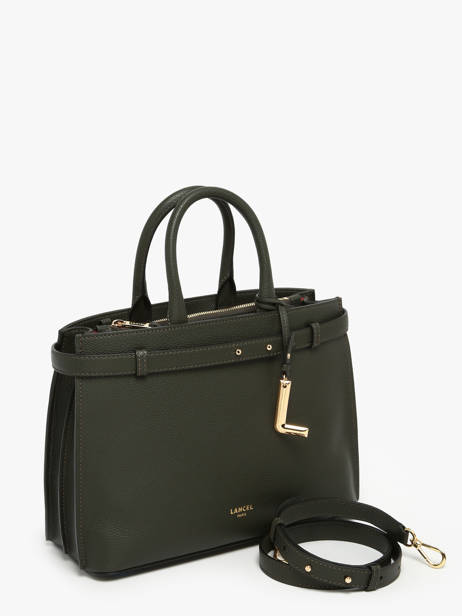 Satchel Faubourg Leather Lancel Green faubourg A13528 other view 1