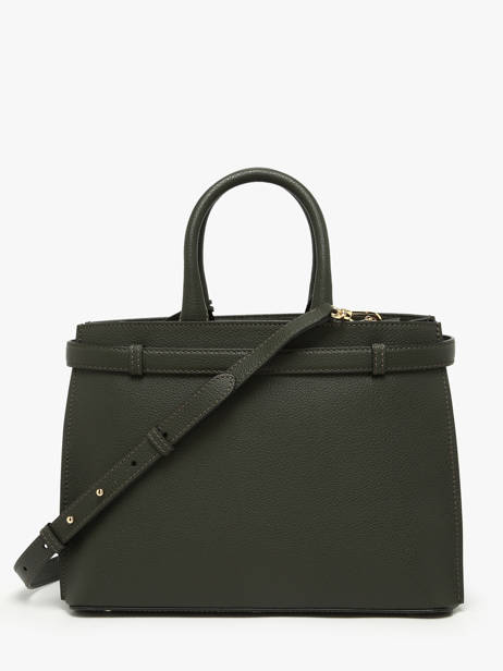 Satchel Faubourg Leather Lancel Green faubourg A13528 other view 3