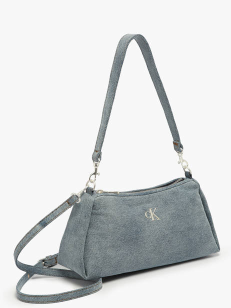 Shoulder Bag Logo Denim Cotton Calvin klein jeans Blue logo denim 4F3222G other view 1