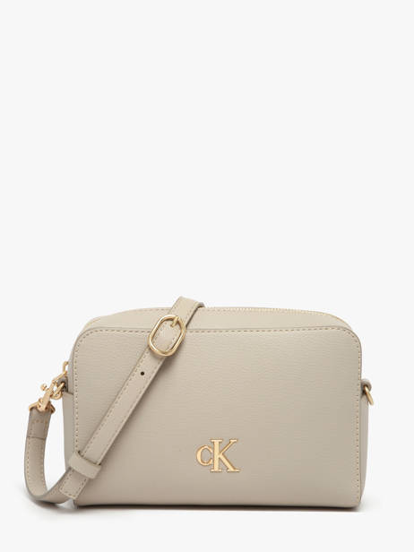 Shoulder Bag Sculpted Recycled Polyester Calvin klein jeans Beige sculpted 4K3162G