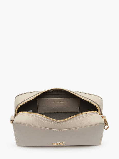 Shoulder Bag Sculpted Recycled Polyester Calvin klein jeans Beige sculpted 4K3162G other view 2