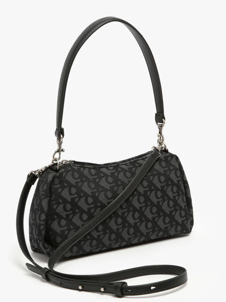 Shoulder Bag Monogram Recycled Polyester Calvin klein jeans Black monogram 4K3142G other view 2