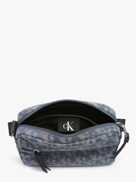 Shoulder Bag Unstructured Recycled Polyester Calvin klein jeans Blue unstructured 4G3175G other view 2