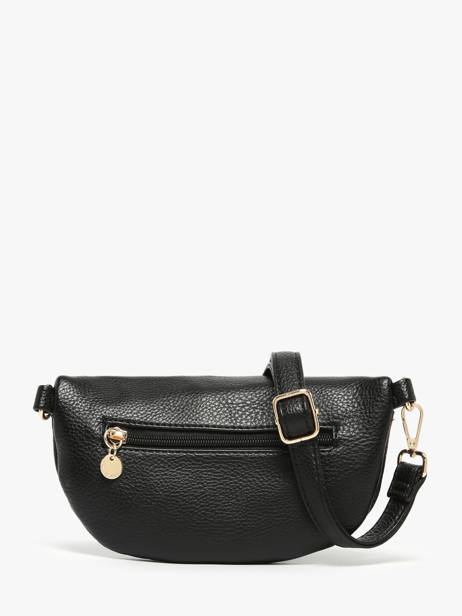 Belt Bag Lulu castagnette Black zip ZINH other view 3