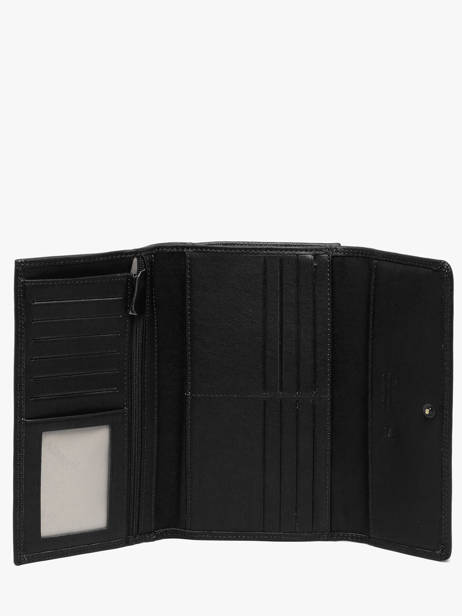 Porte-monnaie Cuir Katana Noir marina 753080 vue secondaire 1