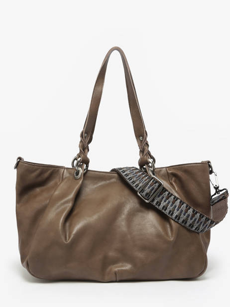 Shoulder Bag Vintage Leather Mila louise Brown vintage 3826C other view 4