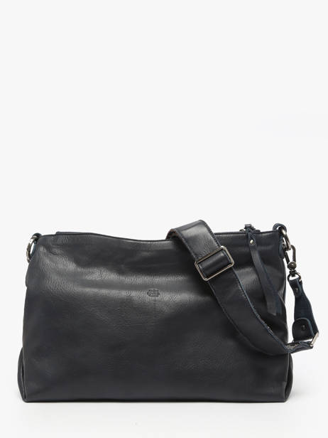 Crossbody Bag Vintage Leather Mila louise Blue vintage 3822VC other view 3