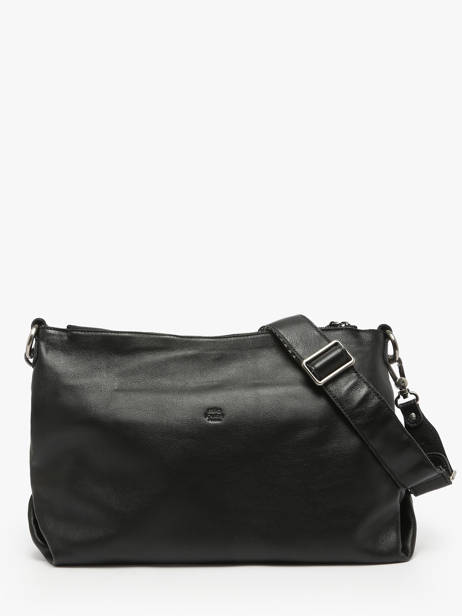 Crossbody Bag Vintage Leather Mila louise Black vintage 3822KRC other view 3
