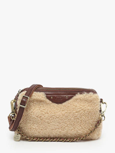 Crossbody Bag Vintage Leather Mila louise Violet vintage 23673XTC