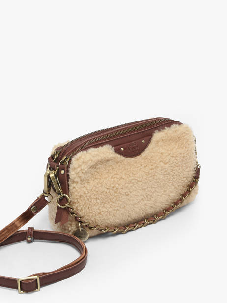 Crossbody Bag Vintage Leather Mila louise Violet vintage 23673XTC other view 1