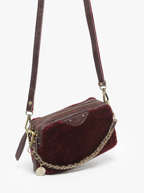 Crossbody Bag Vintage Leather Mila louise Brown vintage 2367XFUC other view 1