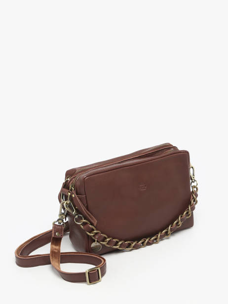 Crossbody Bag Vintage Leather Mila louise Violet vintage 23673LC other view 1