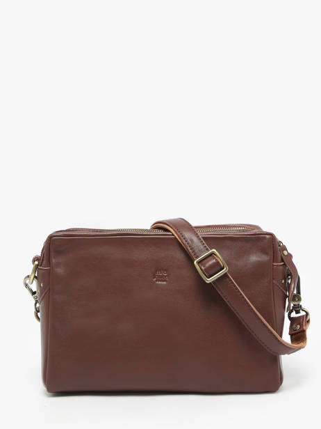 Crossbody Bag Vintage Leather Mila louise Violet vintage 23673LC other view 3