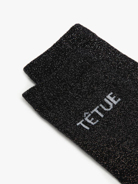 Socks Pieces Black socks women 17162499 other view 1