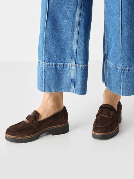 Moccasins In Leather Tamaris Brown women 43 other view 1