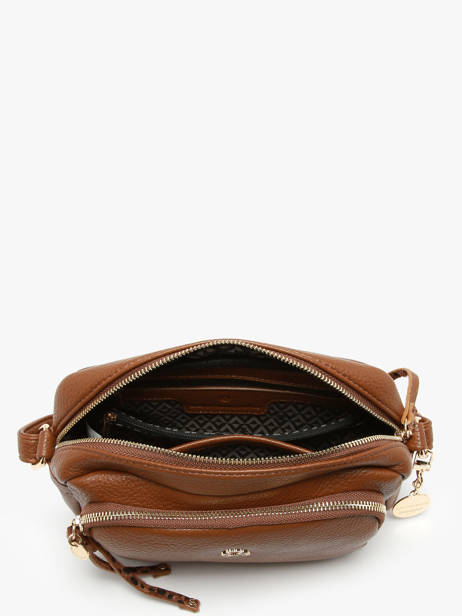 Shoulder Bag Zip Lulu castagnette Brown zip ZITA other view 2