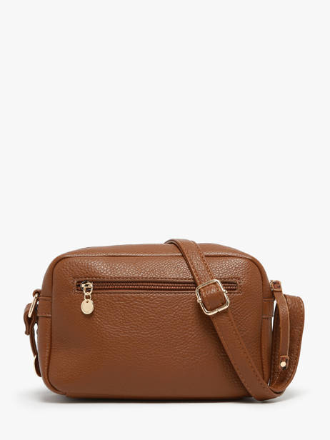 Shoulder Bag Zip Lulu castagnette Brown zip ZITA other view 3