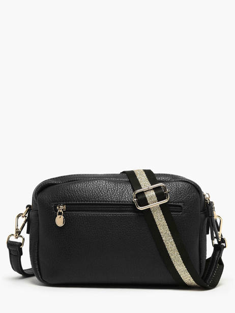 Shoulder Bag Soft Lulu castagnette Black soft YAHIA other view 3