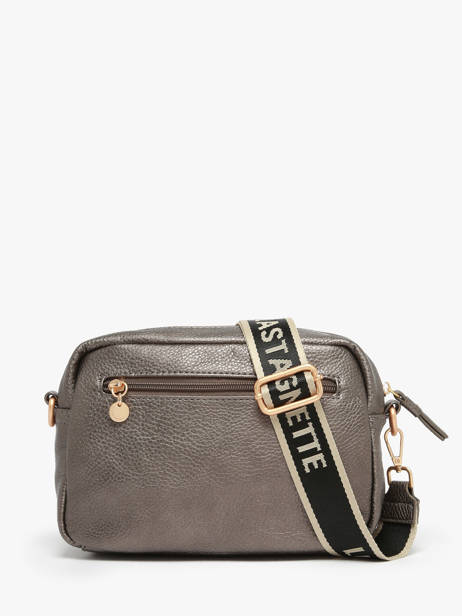 Shoulder Bag Pocket Lulu castagnette Silver pocket ZAHRA other view 3