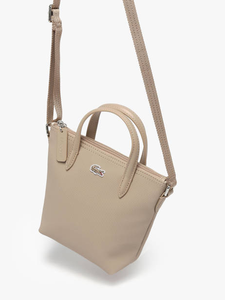 Shoulder Bag L.12.12 Concept Lacoste Beige l.12.12 concept NF2609PK other view 1