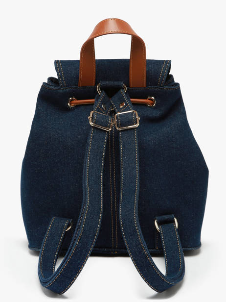 Backpack Paul marius Blue denim brut BAROUDEB other view 3