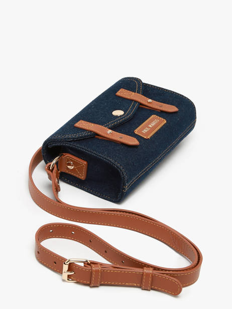 Shoulder Bag Denim Brut Paul marius Blue denim brut MINIDEB other view 1