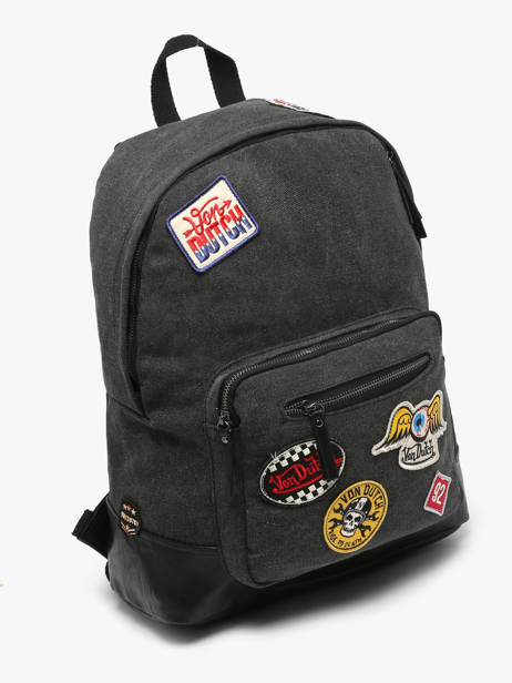 Backpack Cartoon Von dutch Black bags CARTOON other view 2