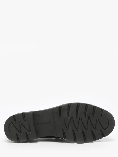 Moccasins In Leather Remonte Black women 2 other view 5