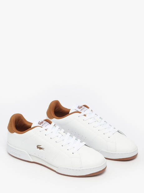 Boots In Leather Lacoste White men SMA0051 other view 1