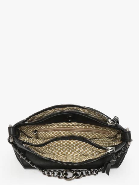 Shoulder Bag Vintage Leather Mila louise Black vintage 3864C other view 3