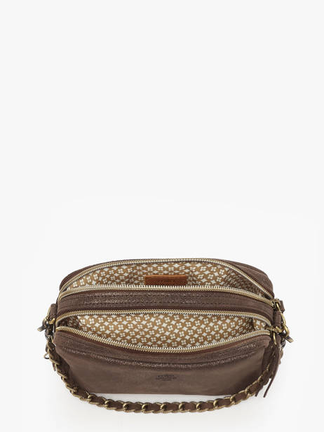 Crossbody Bag Vintage Leather Mila louise Brown vintage 23673XSX other view 3