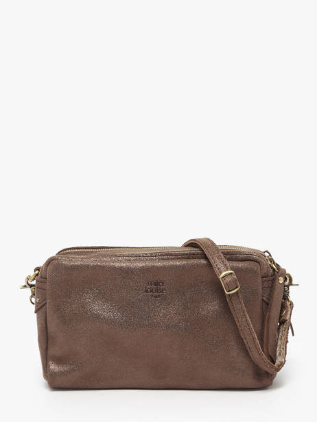 Crossbody Bag Vintage Leather Mila louise Brown vintage 23673XSX other view 4