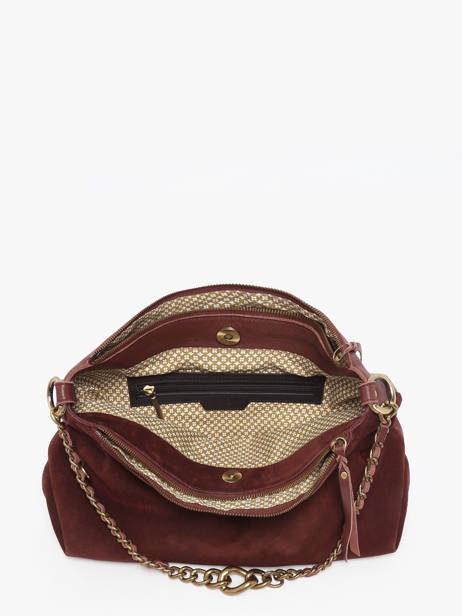 Crossbody Bag Vintage Leather Mila louise Brown vintage 3822VC other view 3
