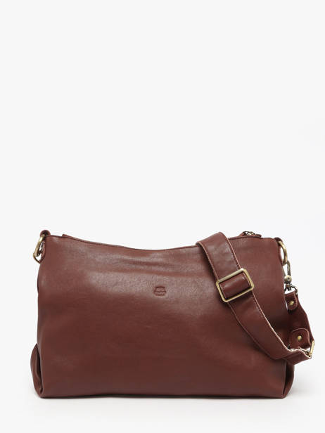 Crossbody Bag Vintage Leather Mila louise Brown vintage 3822VC other view 4