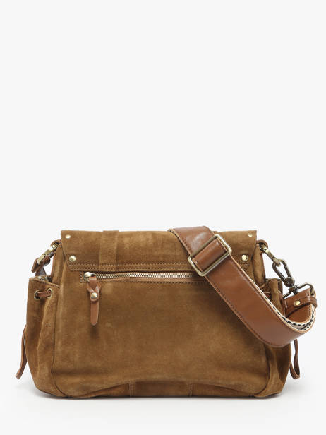 Crossbody Bag Vintage Leather Mila louise Brown vintage 3861VC other view 4