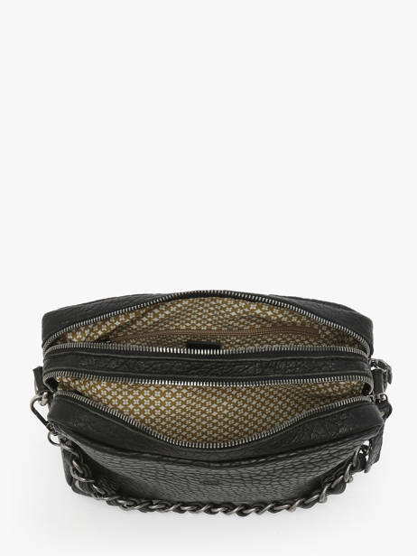 Shoulder Bag Vintage Leather Mila louise Black vintage 23673LE other view 3