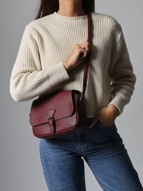 Shoulder Bag Grained Miniprix Violet grained F3601 other view 1