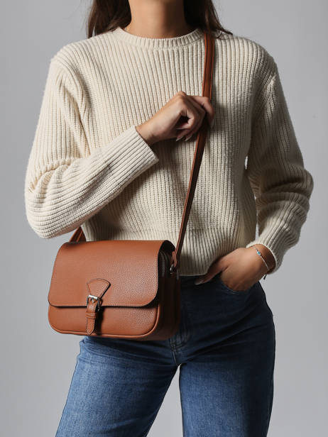 Shoulder Bag Grained Miniprix Brown grained F3601 other view 1