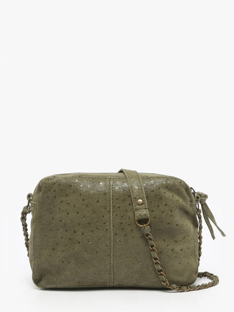 Sac Bandouliere Naina Cuir Pieces Vert naina 17063358 vue secondaire 4