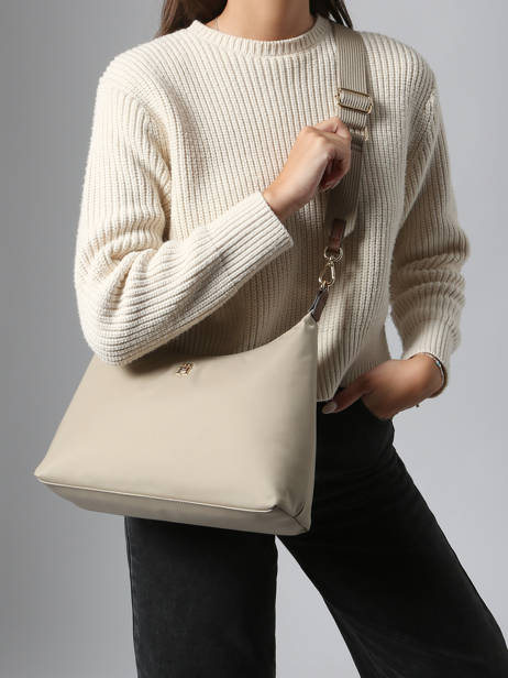 Crossbody Bag Popette Nylon Tommy hilfiger Beige popette AW17937 other view 1