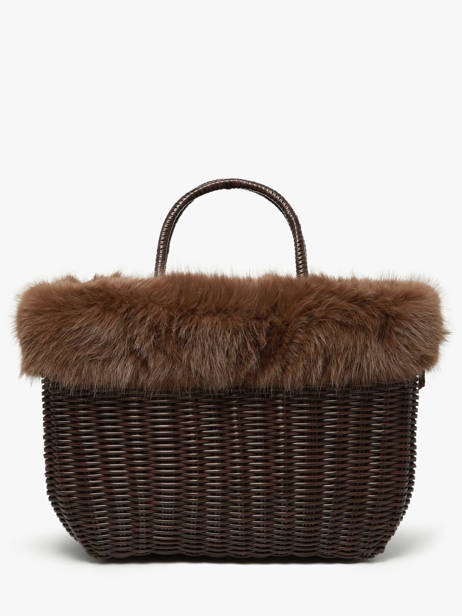 Shopping Bag Doudou Le voyage en panier Brown doudou L other view 4