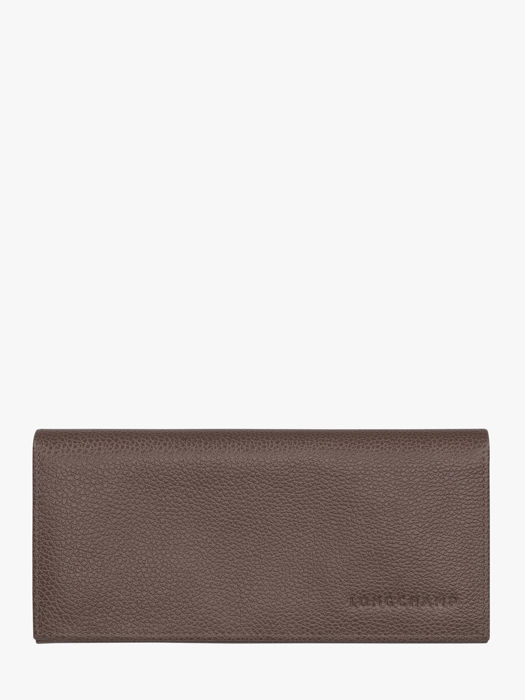 Longchamp Le foulonné Wallet Brown
