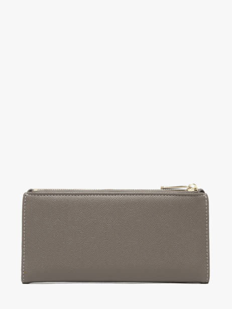 Wallet David jones Brown saffiano P164 other view 3