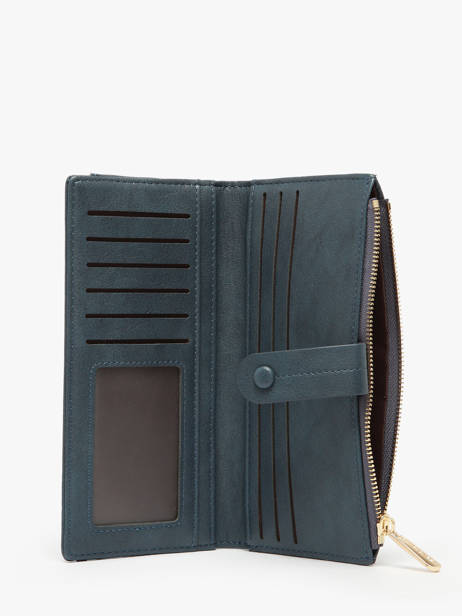 Wallet David jones Blue lac P162 other view 1