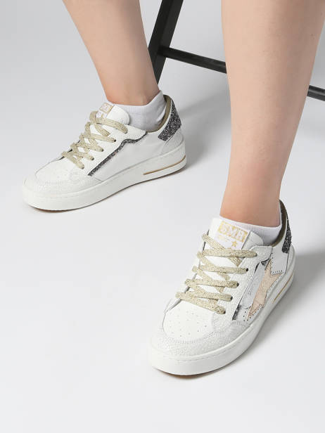 Sneakers Ale In Leather Semerdjian White women ALE other view 1