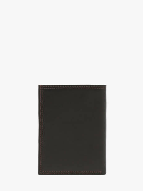 Portefeuille Cuir Lancaster Marron soft vintage homme 120-12 vue secondaire 4