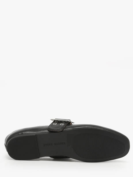 Ballerinas With Straps In Leather Steve madden Black women 11004770 other view 4