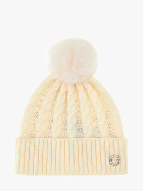 Beanie Guess Beige accessoires 385POL01