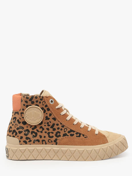 Sneakers In Leather Palladium Brown women 74320234