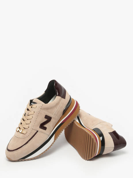 Sneakers In Leather Nathan baume Beige women 52NS1603 other view 2
